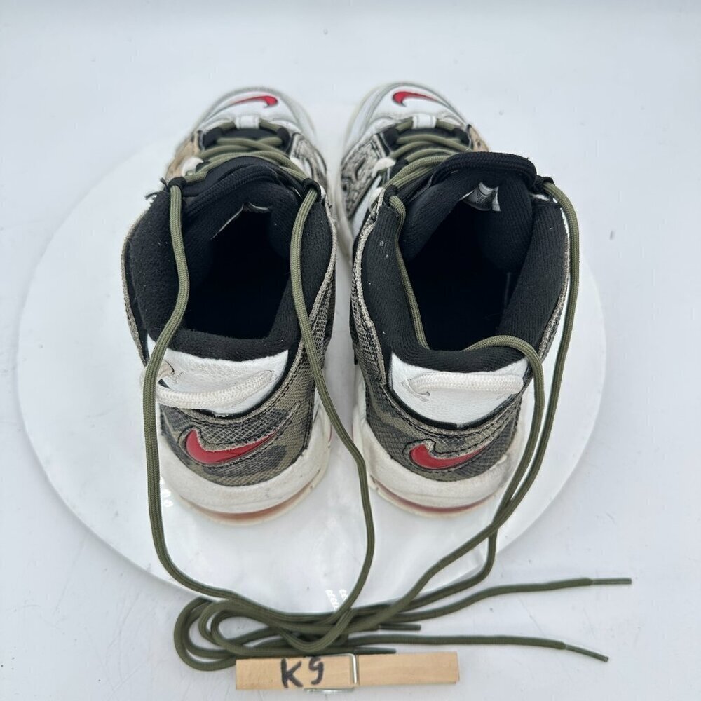 Nike Air More Uptempo Tunnel Walk Youth Size 5Y Women 6.5 DZ4843-100 White Shoes - Picture 9 of 11